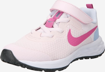 NIKE Sportschoen 'Revolution 6' in Roze: voorkant