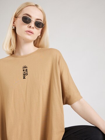 Maloja T-Shirt 'Wildensee' in Beige