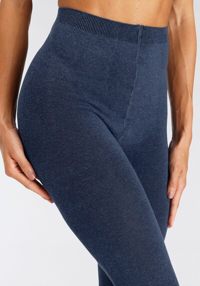 LASCANA Tights in mottled blue / Black, Item view