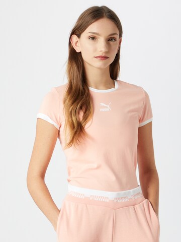 PUMA T-shirt i rosa: framsida