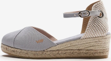 Viscata Espadrilles 'Pubol' in Grau: Vorderseite
