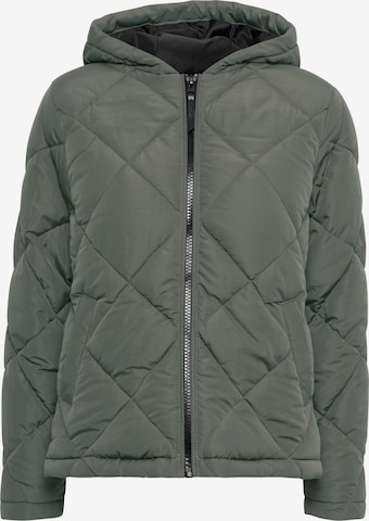 Oxmo Between-Season Jacket in Grey: front
