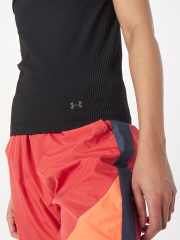 UNDER ARMOUR Functioneel shirt in Zwart