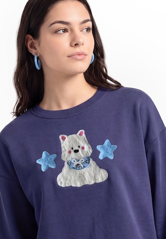 Sweat-shirt MYMO en bleu