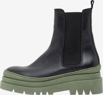 Bianco Chelsea Boots 'BIADEMA' in Black: front