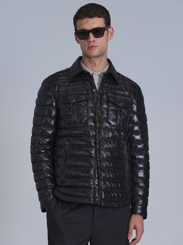 Lufian Winter jacket in Blue: front