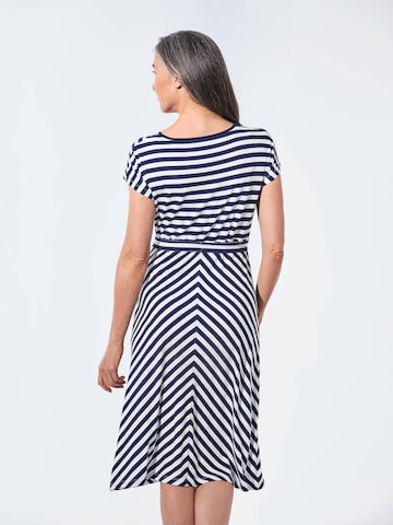 Goldner Sommerkleid in Weiß