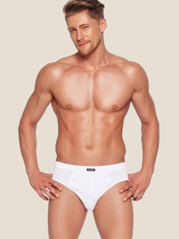 Henderson - Braga 'Klassische Slips Doppelpack aus Baumwolle bequem atmungsaktiv Classic XXXL' en blanco