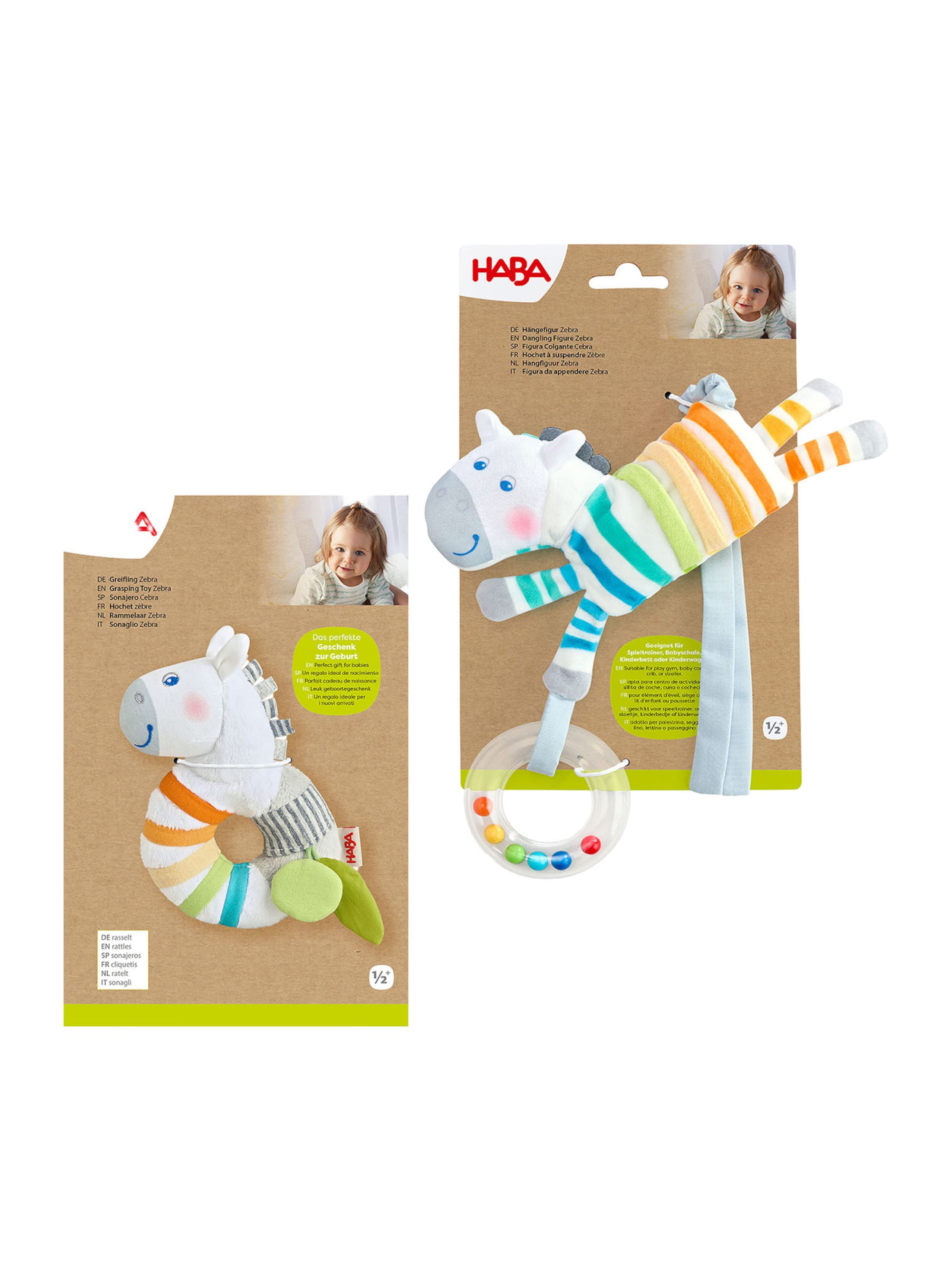 HABA Krabbelrolle ' New Born Geschenk ' in Mischfarben: Vorderseite