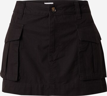 WEEKDAY Skirt 'Janis' in Black: front