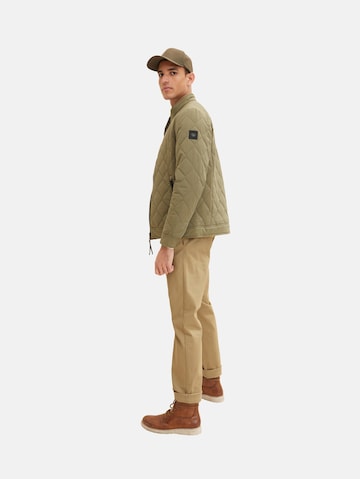 TOM TAILOR Between-Season Jacket in Green