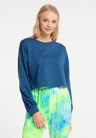 myMo ATHLSR Sweatshirt in Blau: predná strana