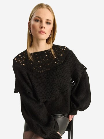 Bianco Lucci - Pullover 'Pullover' em preto