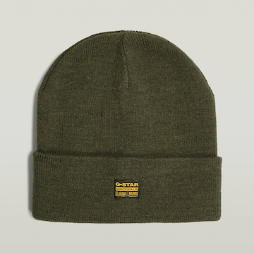 G-STAR Beanie 'Effo' in Green: front