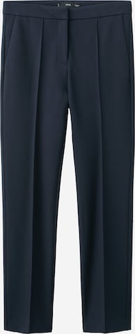 MANGO Pressveckad byxa 'PALOMA' i blå: framsida