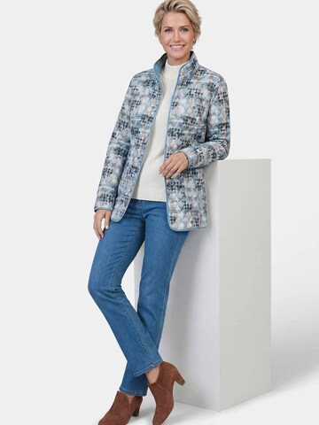 Goldner Übergangsjacke in Blau