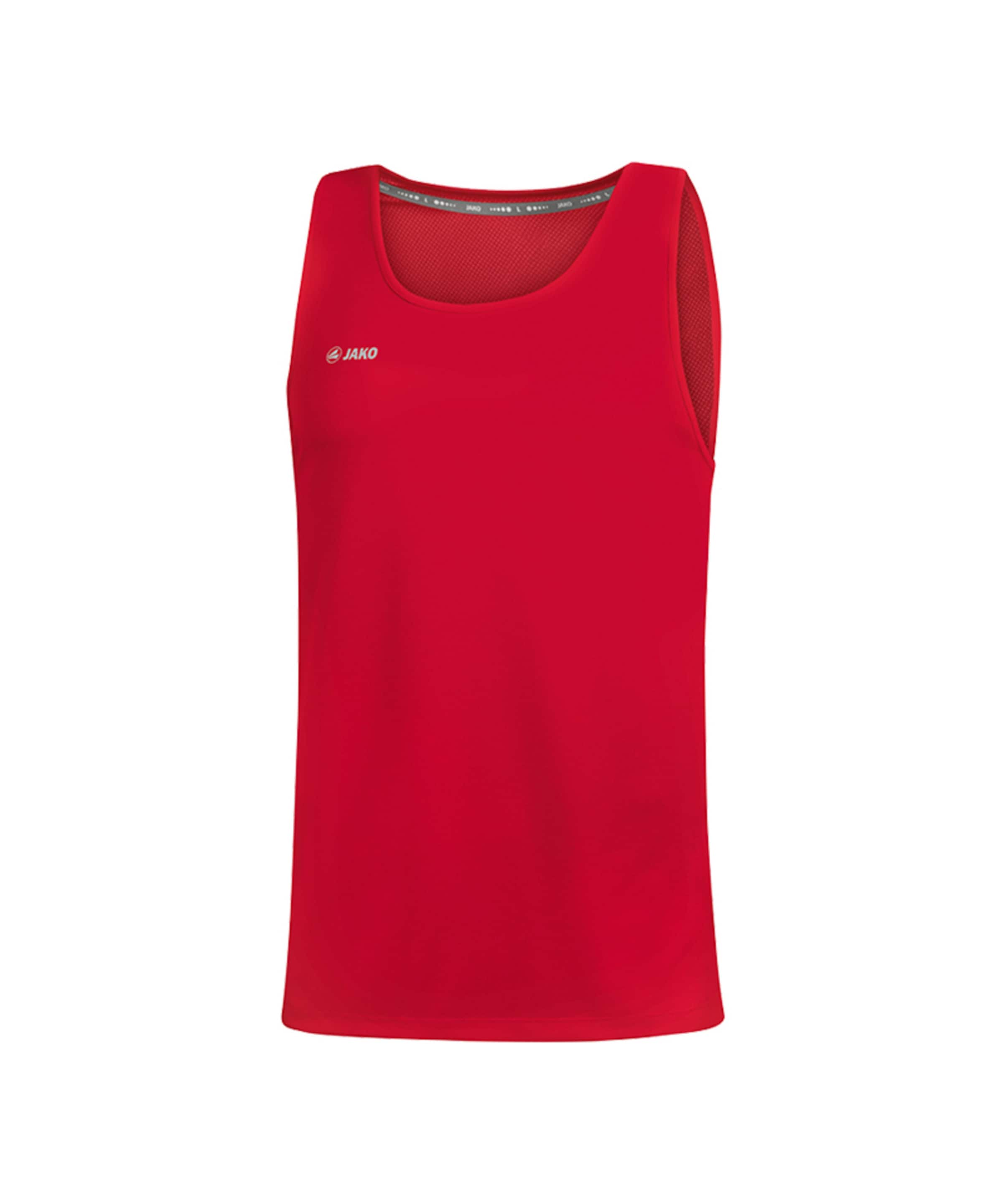 JAKO Performance Shirt 'Run 2.0' in Red: front