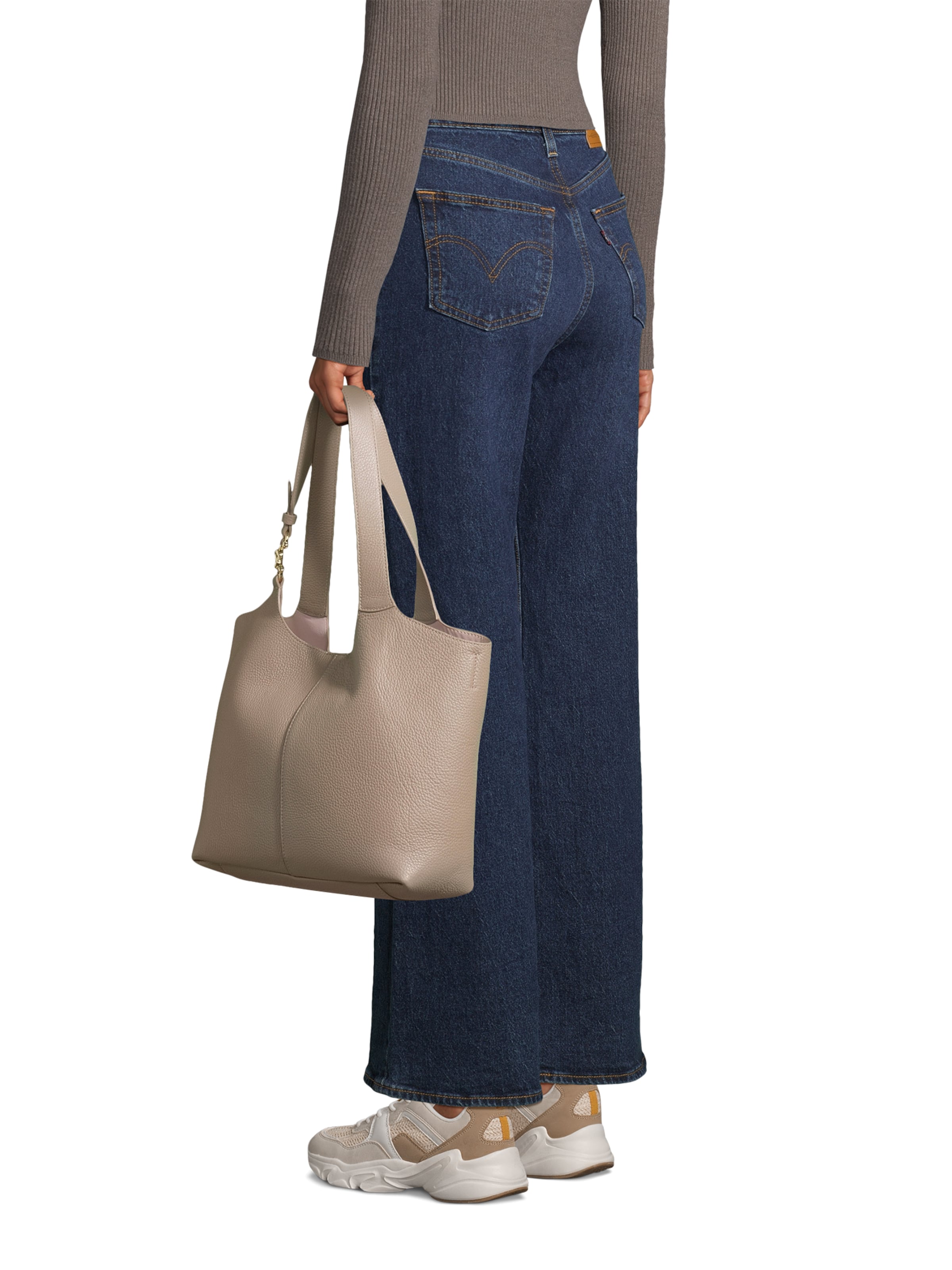 Coccinelle Nákupní taška 'Easy' – šedá