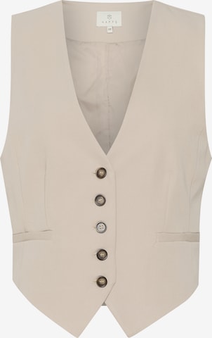 Kaffe Vest 'Sakura' in Beige: front