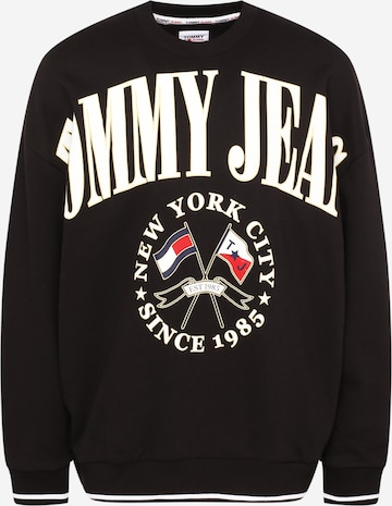 Sweat-shirt 'Skater' Tommy Jeans en noir : devant