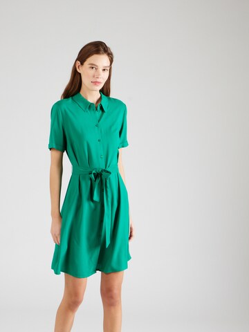 VILA - Vestido camisero 'PAYA' en verde: frente