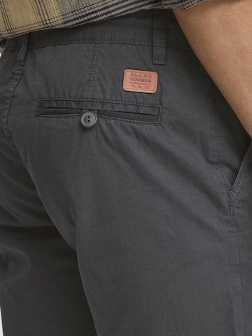 BLEND Regular Trousers 'Kaito' in Grey
