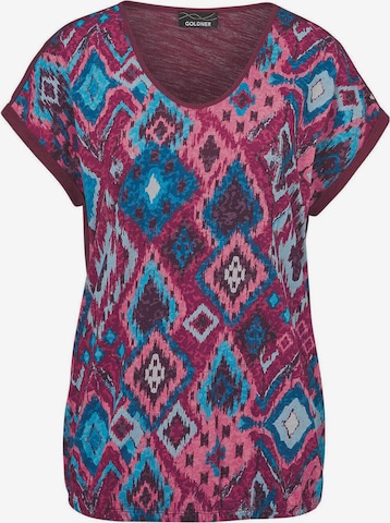 T-shirt Goldner en violet : devant