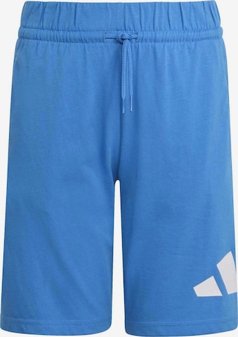Pantalon 'Essentials' ADIDAS SPORTSWEAR en bleu : devant