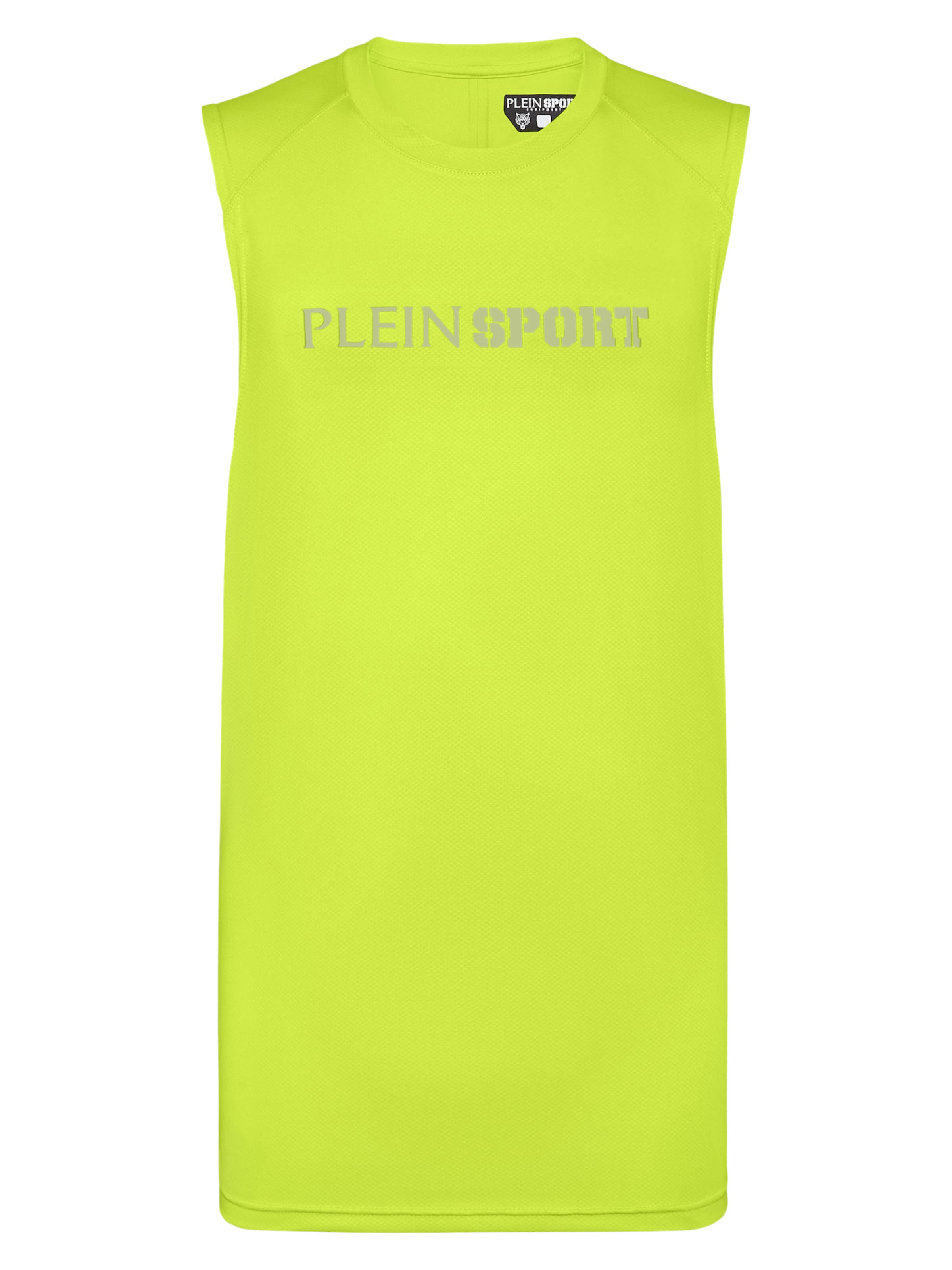 Plein Sport Shirt in Geel: voorkant