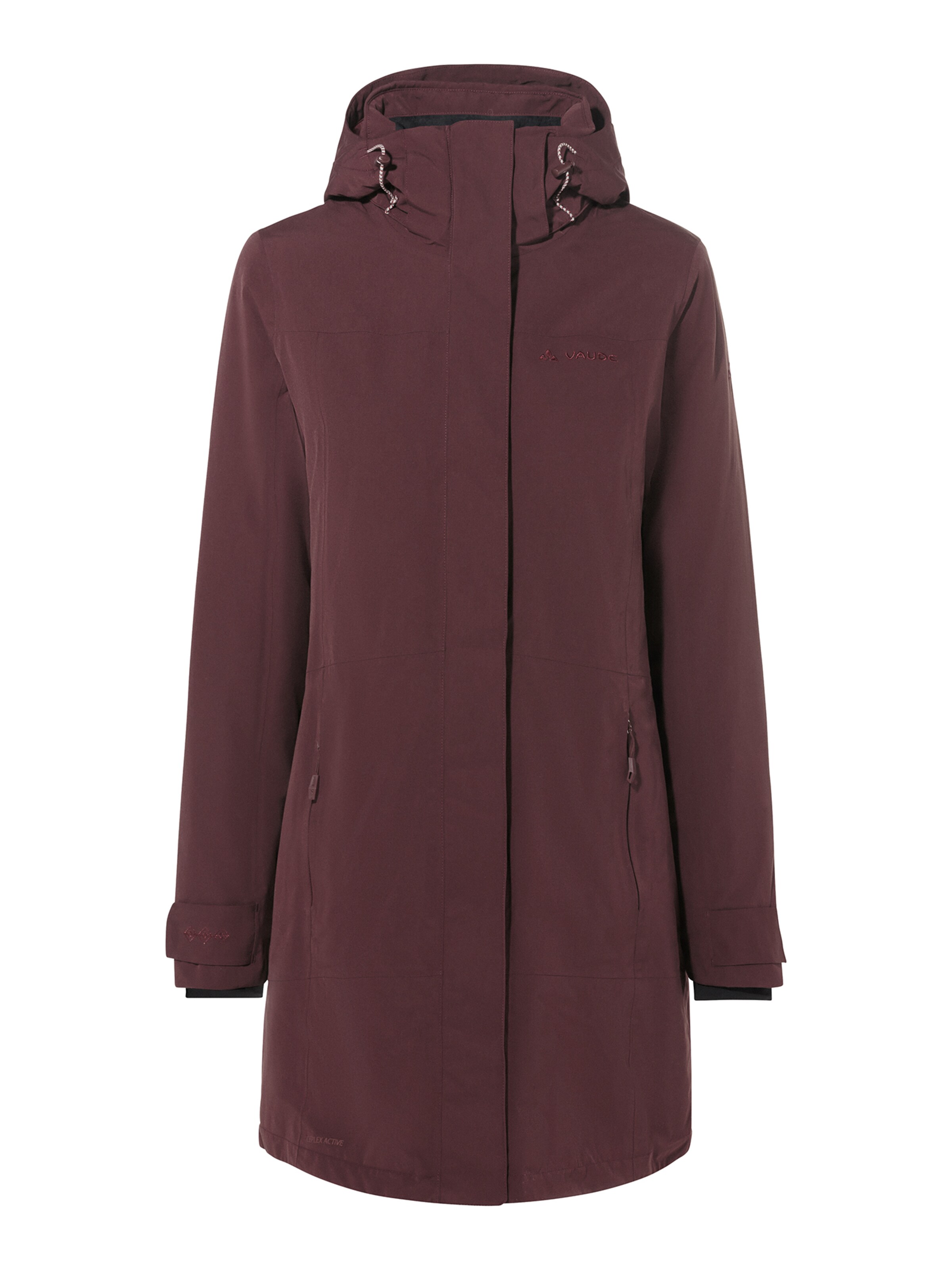 VAUDE Outdoorjacke 'Skomer' in Rot: Vorderseite