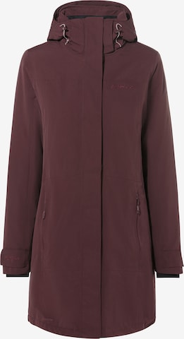 VAUDE Outdoorjas 'Skomer' in Rood: voorkant