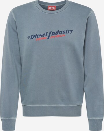 DIESEL Sweatshirt 'GINN' in Grau: predná strana