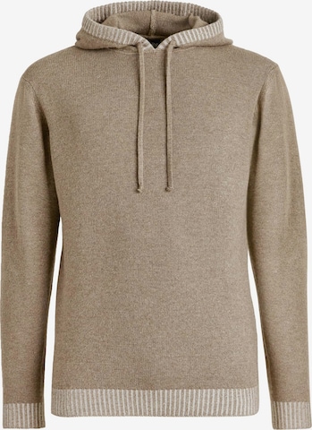 Pull-over Boggi Milano en beige : devant