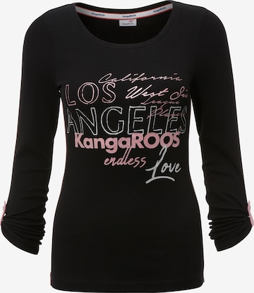 KangaROOS Shirt in Black: front