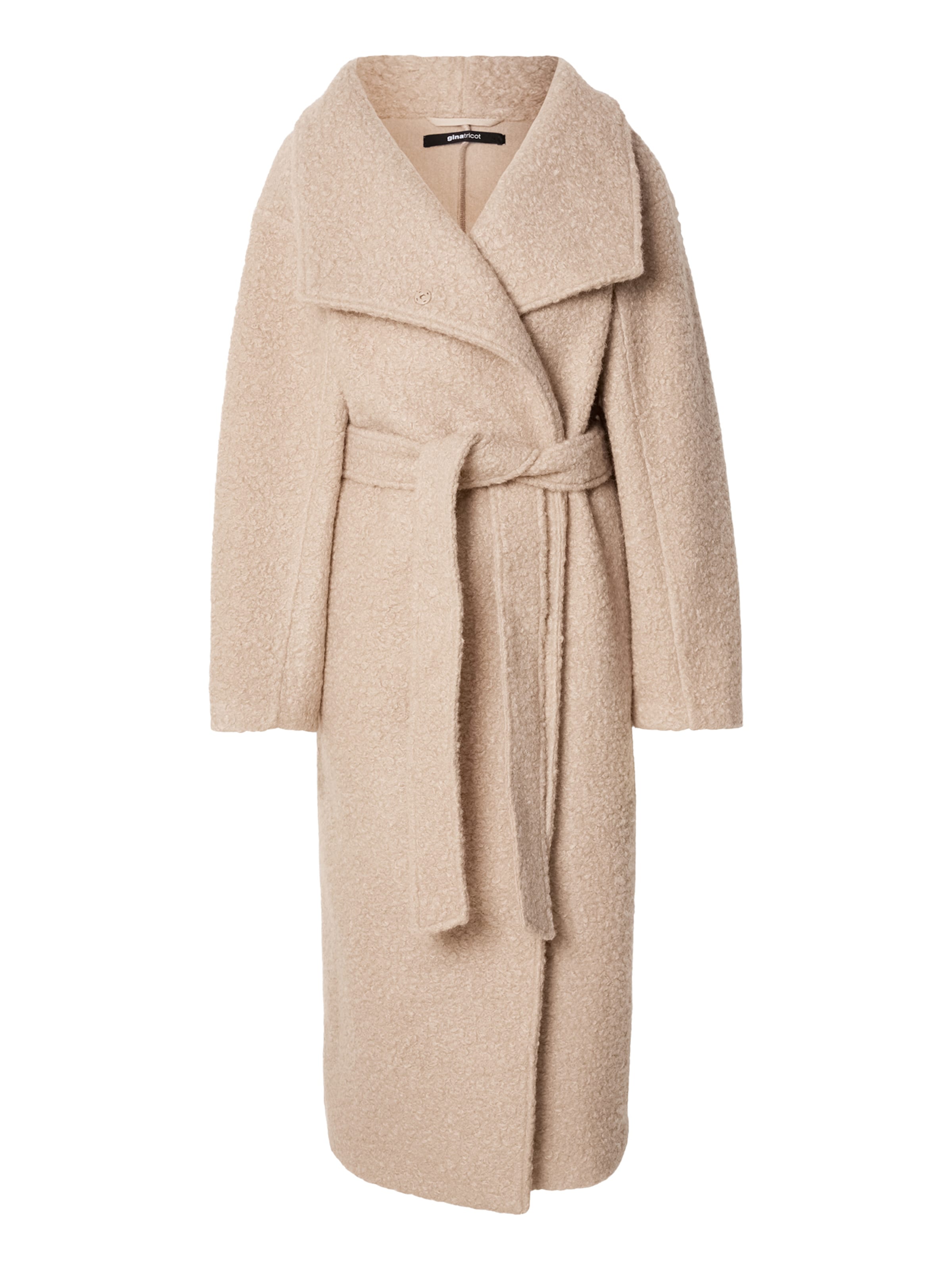 Regular Manteau mi-saison 'Stina' Gina Tricot en beige : devant