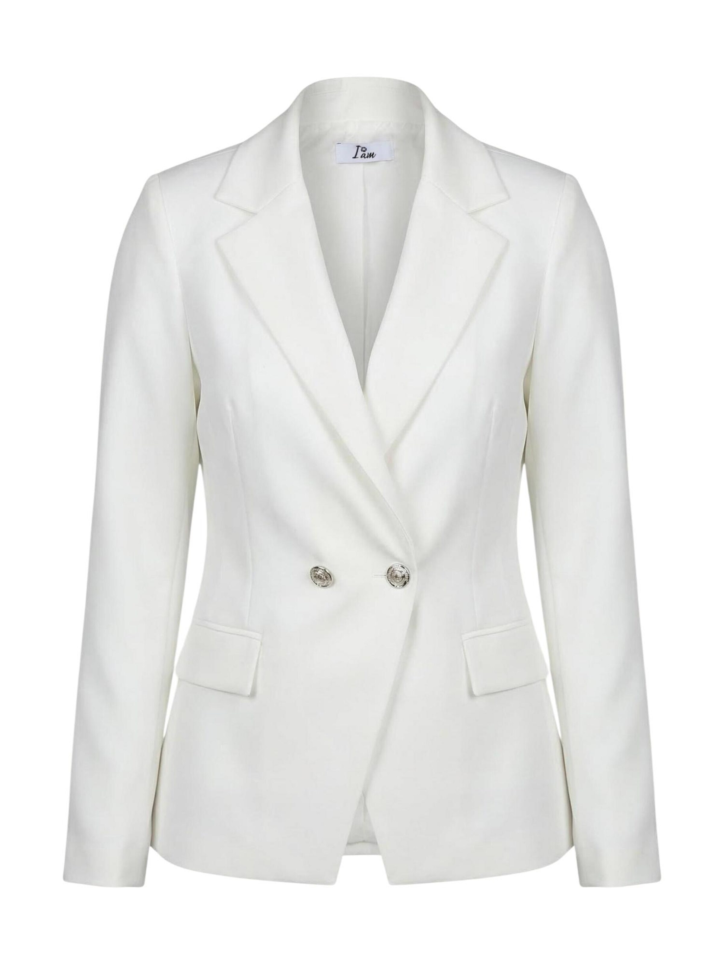 Blazer 'Blazer Bottoni Oro PE26198' I AM en blanc : devant