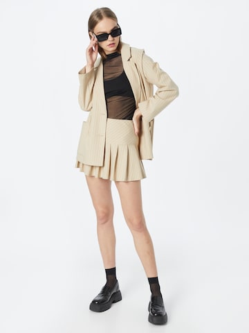 Monki Nederdel i beige