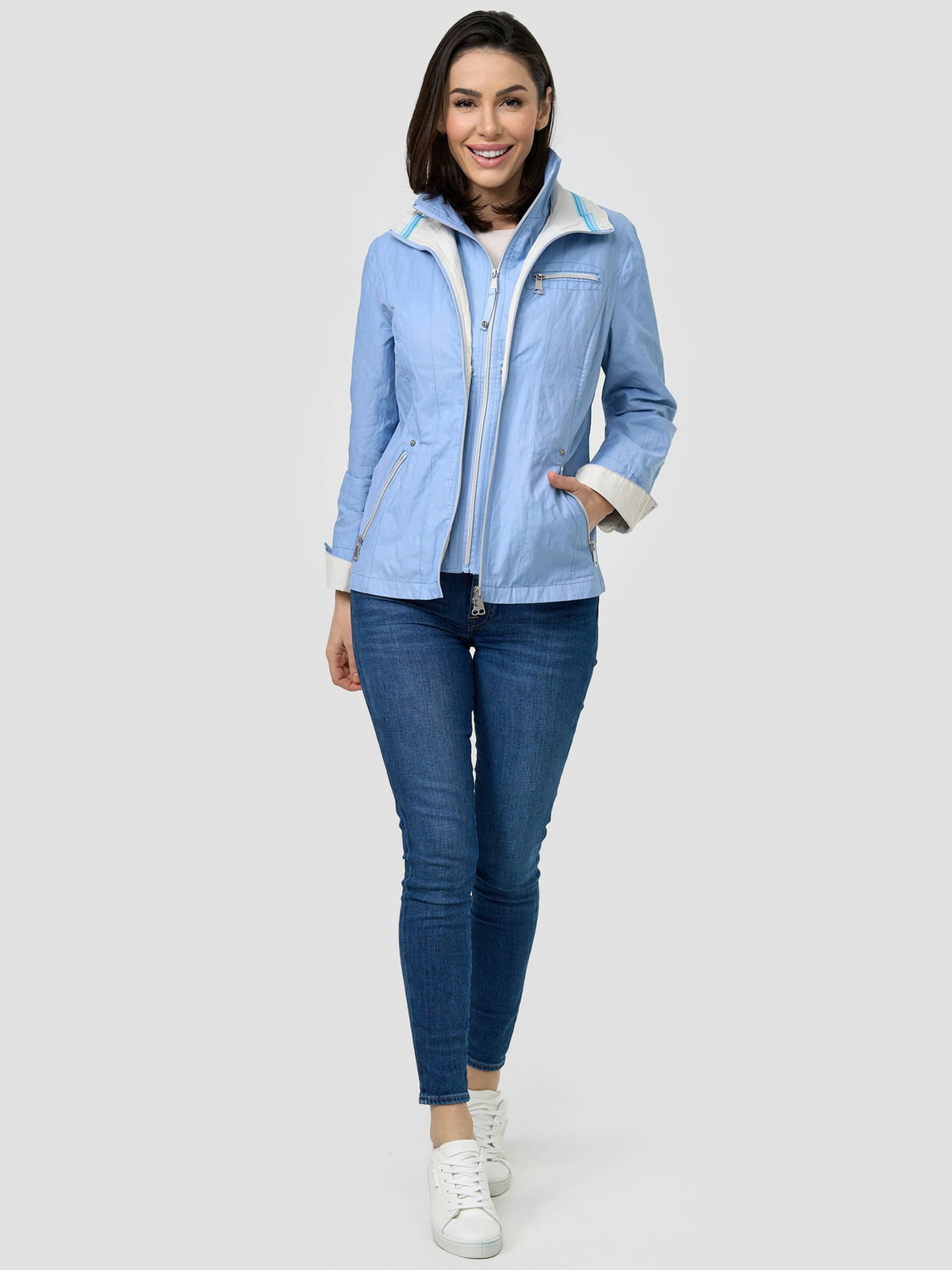 Frauen Jacken Kirsten Übergangsjacke 'Madita’ in Hellblau - DA69888 Frauen Jacken Kirsten Übergangsjacke 'Madita’ in Hellblau - DA69888