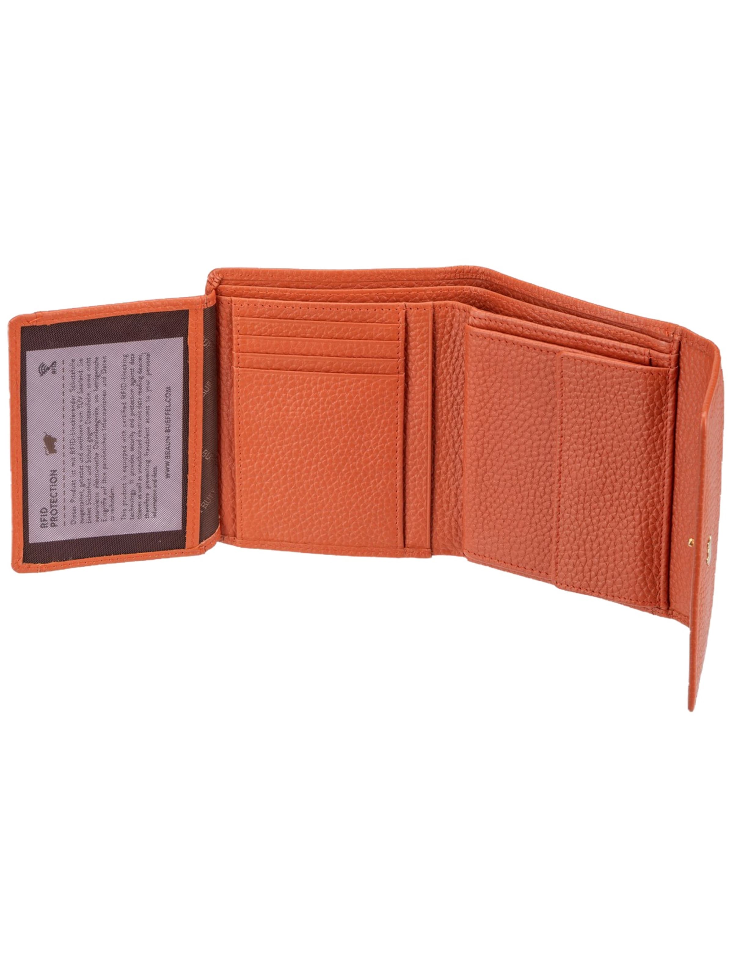 Braun Büffel Portemonnaie ' Asti ' in Orange
