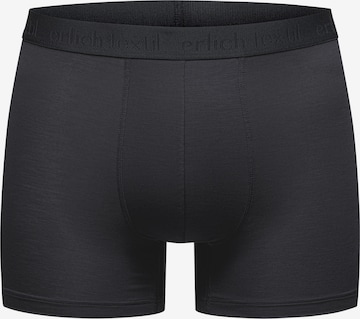Erlich Textil Boxershorts in Grau: Vorderseite