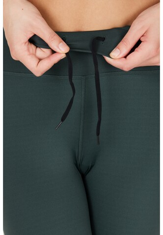 ENDURANCE Skinny Workout Pants 'Franza' in Green