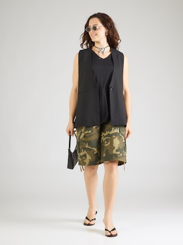 ONLY Carmakoma - Top 'CARCoral' en negro