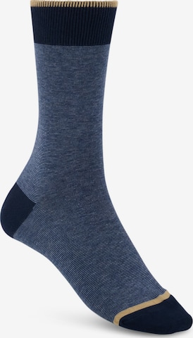 Boggi Milano Socken in Blau: Vorderseite