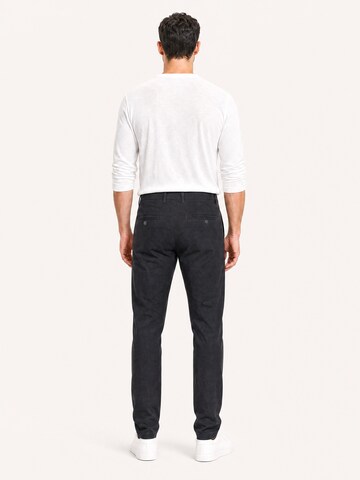 yazubi Slim fit Chino Pants 'Kyle' in Black