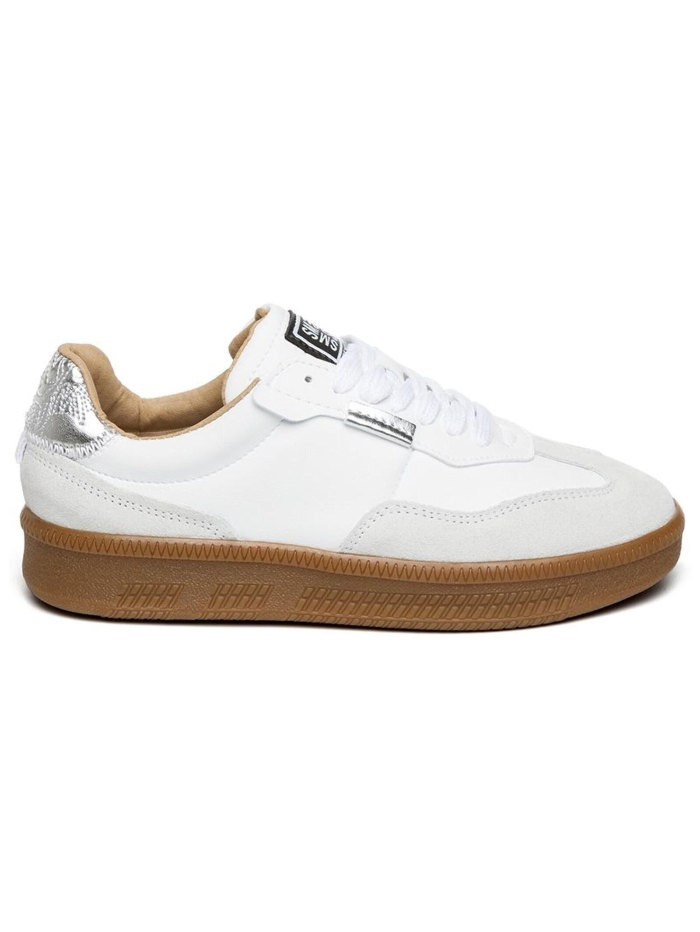 STEVE MADDEN Platform trainers in White