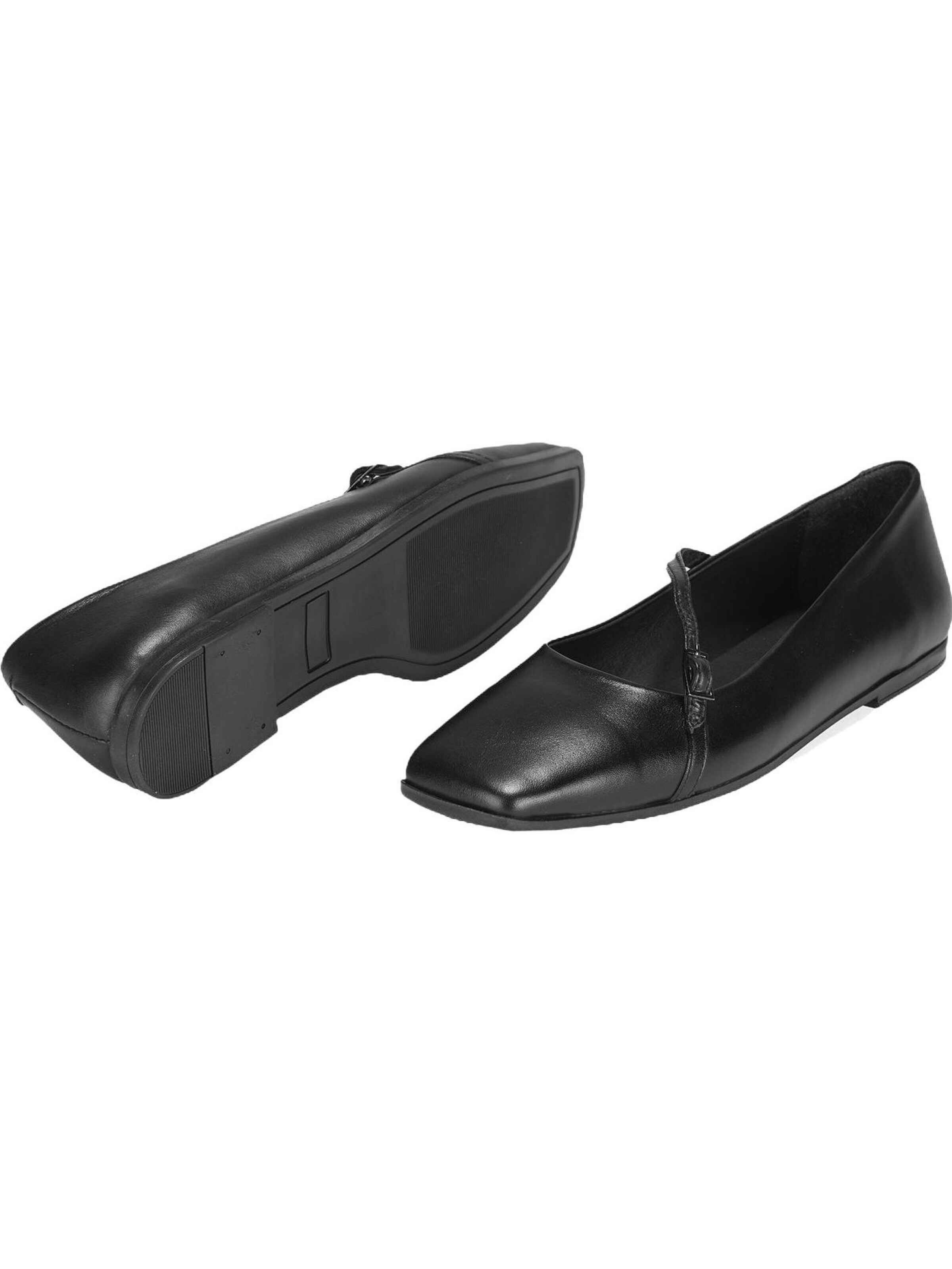 Desa Ballet Flats 'Ballettschuhe' in Black
