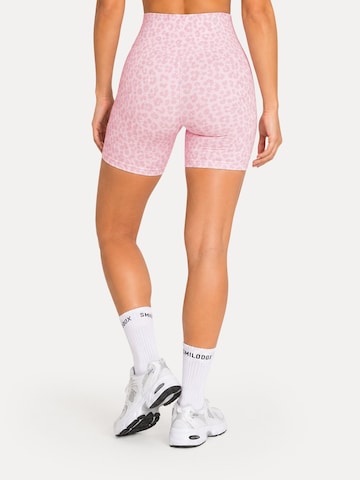 Skinny Leggings ' Velvara ' Smilodox en rose