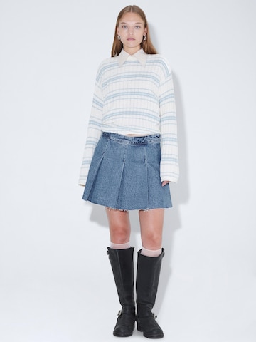 Dr. Denim Rok 'Tone Skirt' in Blauw