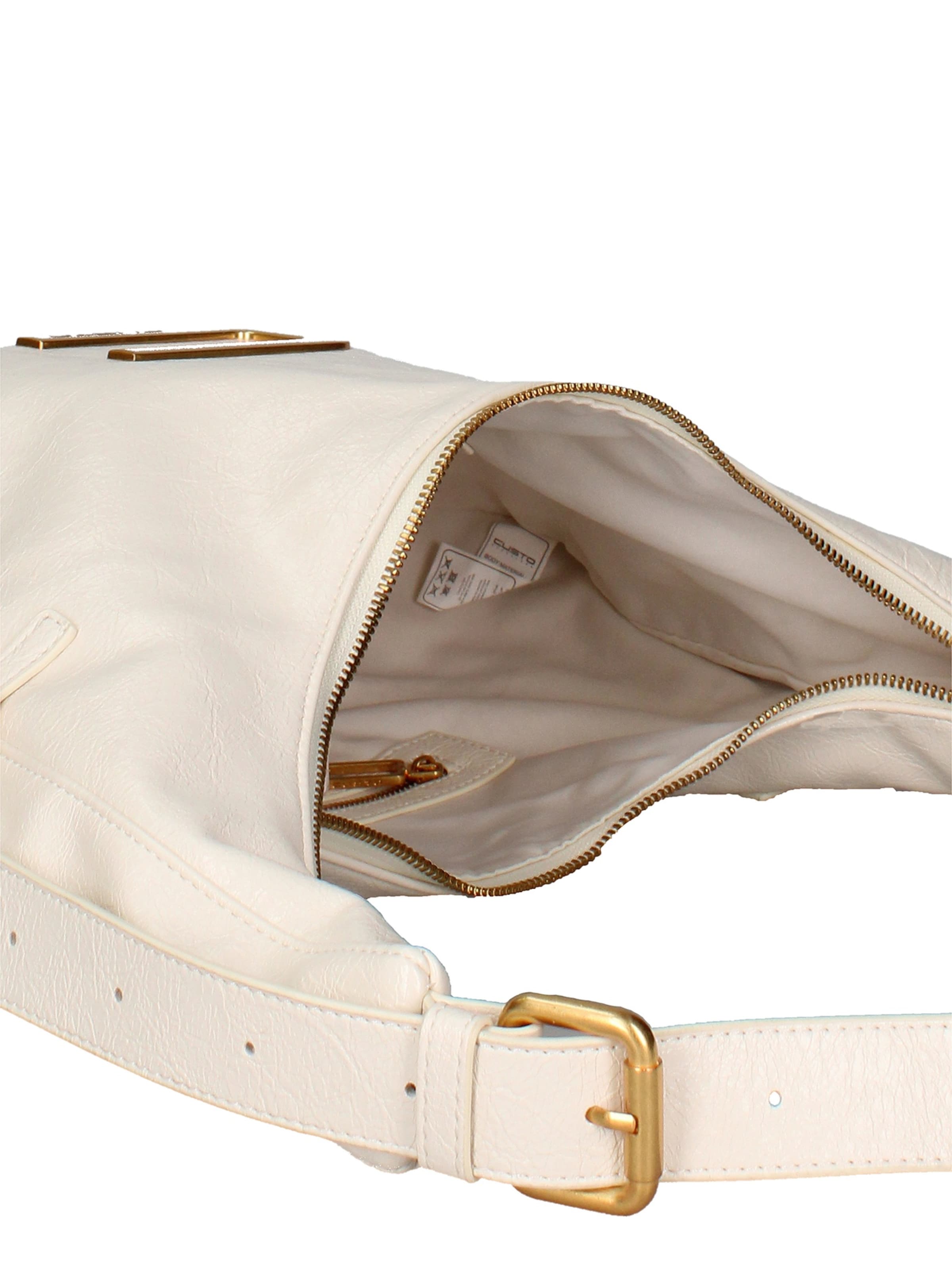 Borsa a spalla di Custo Barcelona in bianco