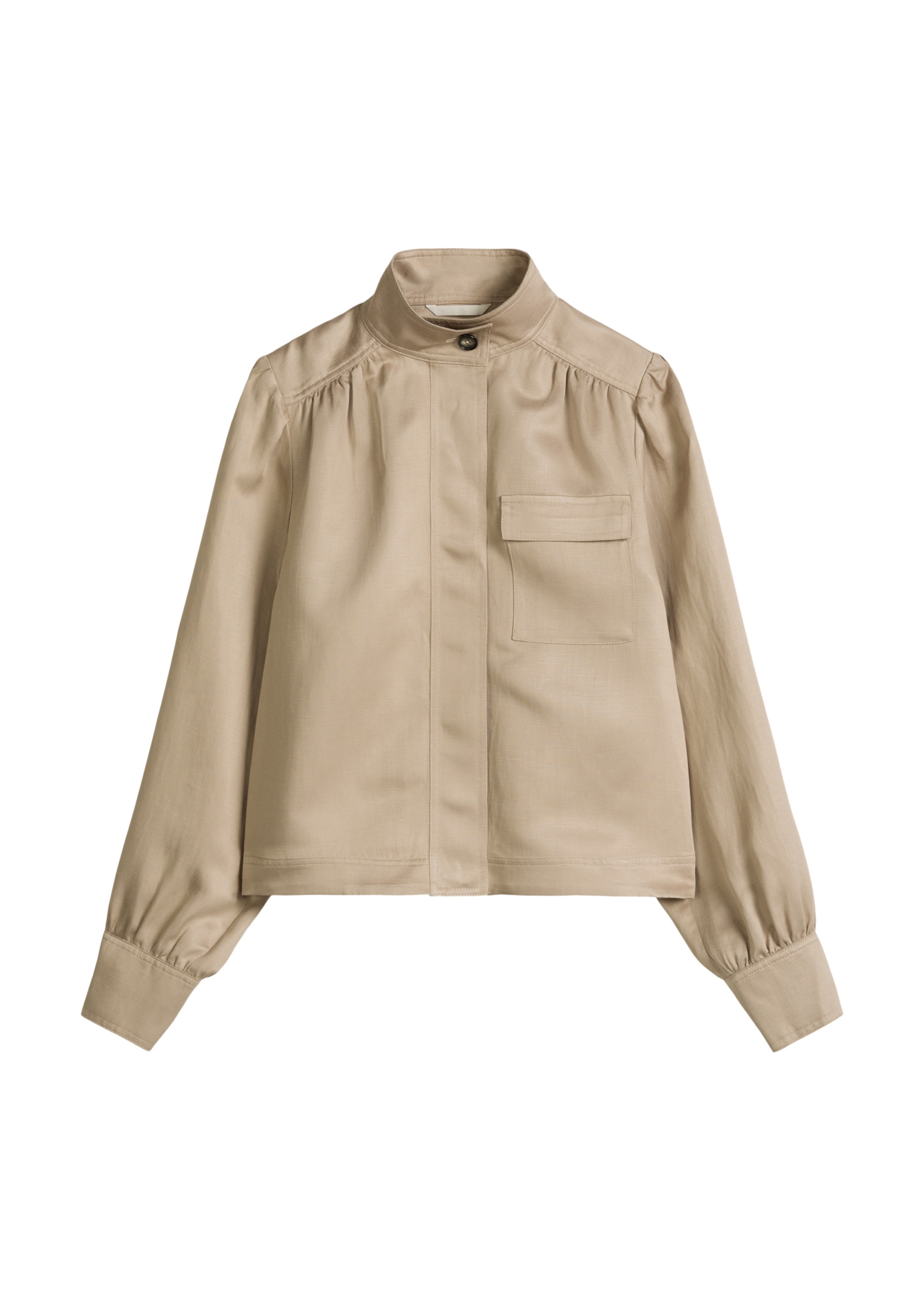 Marc O'Polo Blouse in Beige: voorkant
